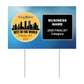 Double-Sided Yard Sign w/ Stake